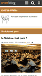 Mobile Screenshot of castreshiatsu.over-blog.com