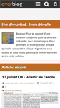 Mobile Screenshot of ecoledemolie.over-blog.com