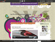 Tablet Screenshot of lespetitesoccupationsdewelina.over-blog.com