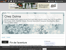 Tablet Screenshot of chezdolma.over-blog.com