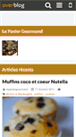 Mobile Screenshot of lepaniergourmand.over-blog.fr