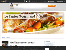 Tablet Screenshot of lepaniergourmand.over-blog.fr