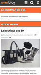 Mobile Screenshot of boutiquedes10-espacecreateur.over-blog.com