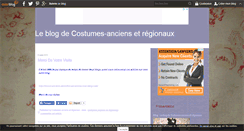 Desktop Screenshot of costumes-anciens.over-blog.com