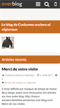 Mobile Screenshot of costumes-anciens.over-blog.com