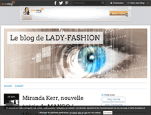 Tablet Screenshot of lady-fashion.over-blog.com