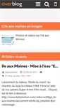 Mobile Screenshot of ileauxmoines.over-blog.com