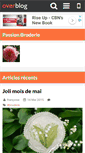 Mobile Screenshot of malou77.over-blog.com
