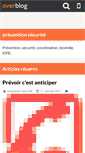 Mobile Screenshot of prevention-coordination-securite.over-blog.com
