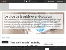 Tablet Screenshot of lesgirls.over-blog.com