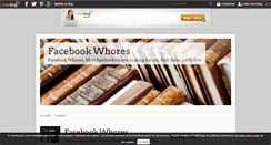 Desktop Screenshot of facebookwhores.over-blog.com