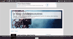 Desktop Screenshot of clubdesmonstres.over-blog.com