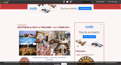 Desktop Screenshot of lesetoilesdugolf.over-blog.com