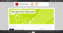Desktop Screenshot of hot-girl.over-blog.com
