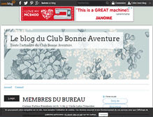 Tablet Screenshot of club-bonneaventure.over-blog.com