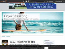 Tablet Screenshot of objectif-karting.over-blog.com
