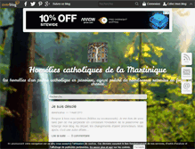 Tablet Screenshot of homelies.catholiques.over-blog.com