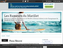 Tablet Screenshot of lesrameursdumarillet.over-blog.com