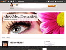 Tablet Screenshot of chocobleu.over-blog.com