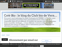 Tablet Screenshot of clubbio.over-blog.com