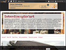 Tablet Screenshot of interdisciplinart.over-blog.com