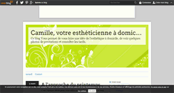 Desktop Screenshot of esthetiqueadomicile28.over-blog.com