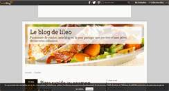 Desktop Screenshot of lileo-s-kitchen.over-blog.com