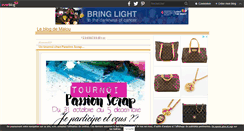 Desktop Screenshot of malou-scrap.over-blog.com