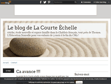 Tablet Screenshot of lacourteechelle.over-blog.com