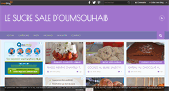 Desktop Screenshot of lesucresaledoumsouhaib.over-blog.fr