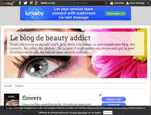 Tablet Screenshot of gaelle.beauty.addict.over-blog.com