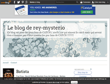 Tablet Screenshot of catchforever.over-blog.com