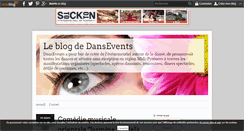 Desktop Screenshot of dansevents.over-blog.com