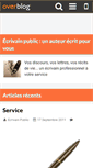 Mobile Screenshot of melouweb-ecrivain-public.over-blog.fr