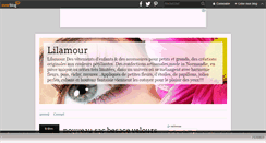 Desktop Screenshot of lilamour.over-blog.fr