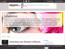 Tablet Screenshot of lilamour.over-blog.fr