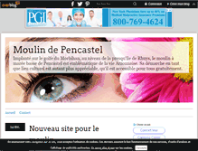 Tablet Screenshot of moulindepencastel.over-blog.com