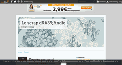 Desktop Screenshot of andiescrap.over-blog.com