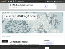Tablet Screenshot of andiescrap.over-blog.com