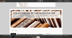 Desktop Screenshot of modeleseconomiques-reseauxsociaux.over-blog.com