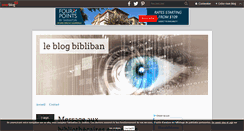 Desktop Screenshot of bibliban.over-blog.com