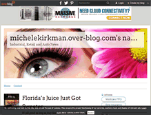 Tablet Screenshot of michelekirkman.over-blog.com