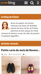 Mobile Screenshot of de-petits-riens.over-blog.com