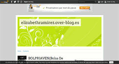 Desktop Screenshot of elizabethramirez.over-blog.es