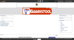 Desktop Screenshot of karabistool.over-blog.com