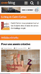 Mobile Screenshot of cadrecarton.over-blog.com