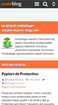 Mobile Screenshot of emballage-industriel.over-blog.com