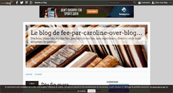 Desktop Screenshot of fee.par.caroline.over-blog.com