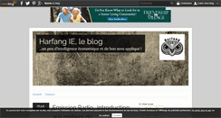 Desktop Screenshot of harfang-ie.over-blog.com
