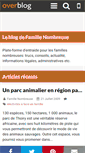 Mobile Screenshot of famillenombreuse.over-blog.com